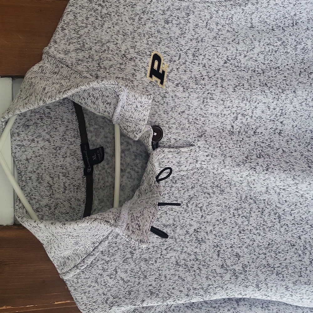 Champion Purdue Gray Sweater For Women...XL...soft